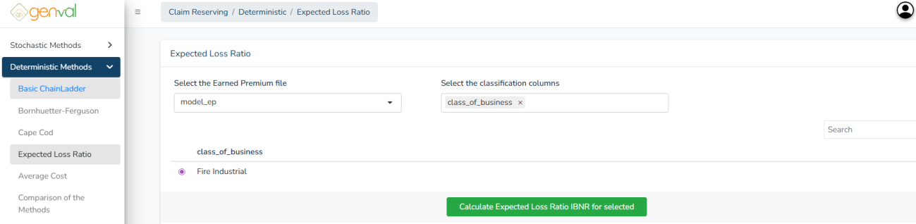 Calculate Expected Loss